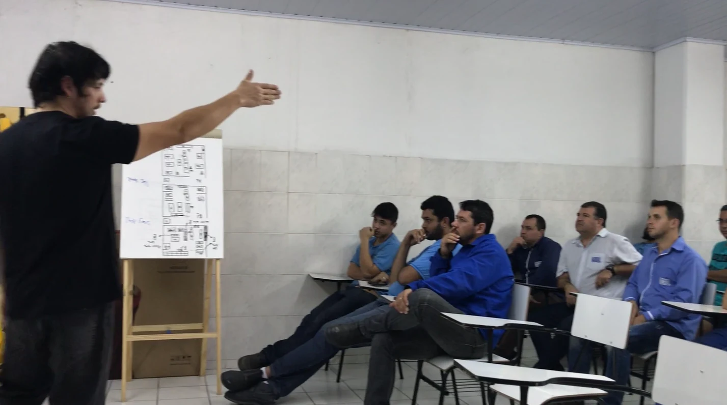Guiner em treinamento empresarial